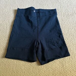Navy Blue FP Casual Biker Shorts